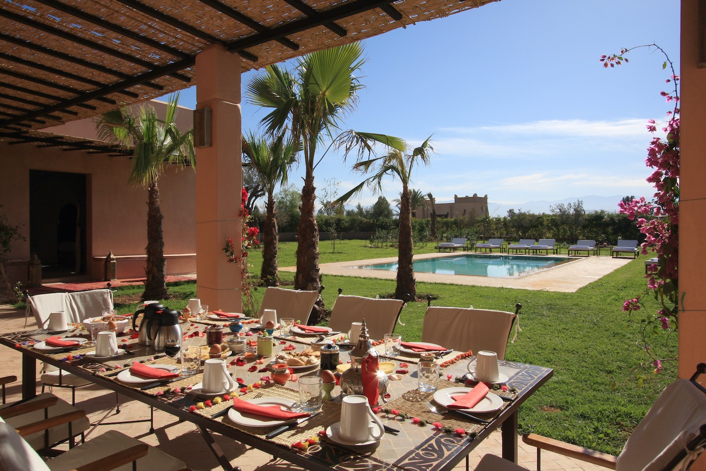 Vue de la villa Dar Al Aila